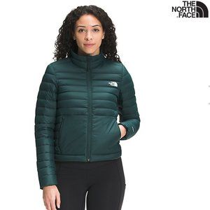 NORTH FACE Women's Stretch Down Seasonal Jacket Dark Sage Green